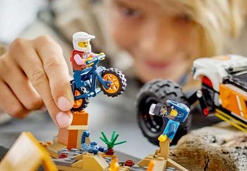 60387 - lego city - przygody samochodem terenowym z napędem 4x4 na Arena.pl