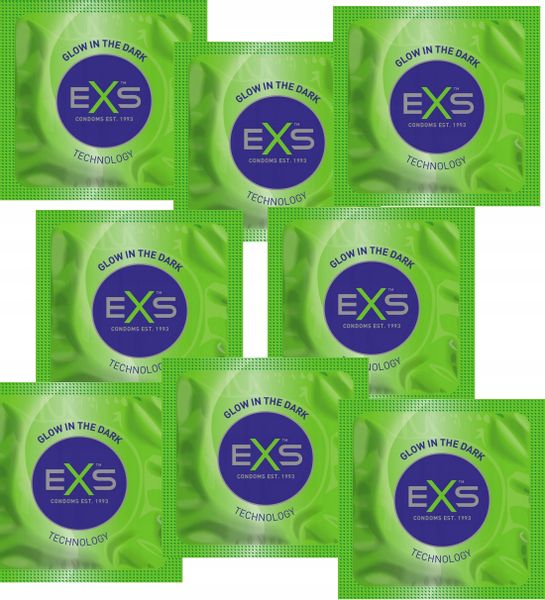 Świecąca W Ciemności Fluorescencyjne EXS Glow In Dark 8szt zdjęcie 1