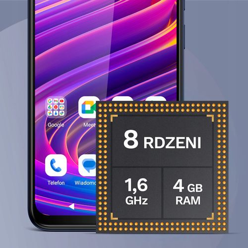 Smartfon Kruger&Matz FLOW 11 6,56" 4/64GB DualSIM 4000mAh LTE szary na Arena.pl