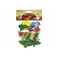 NAKLEJKI Z PIANKI PVX03 BREWIS ŚWIĄTECZNE BROKAT