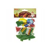 NAKLEJKI Z PIANKI PVX03 BREWIS ŚWIĄTECZNE BROKAT