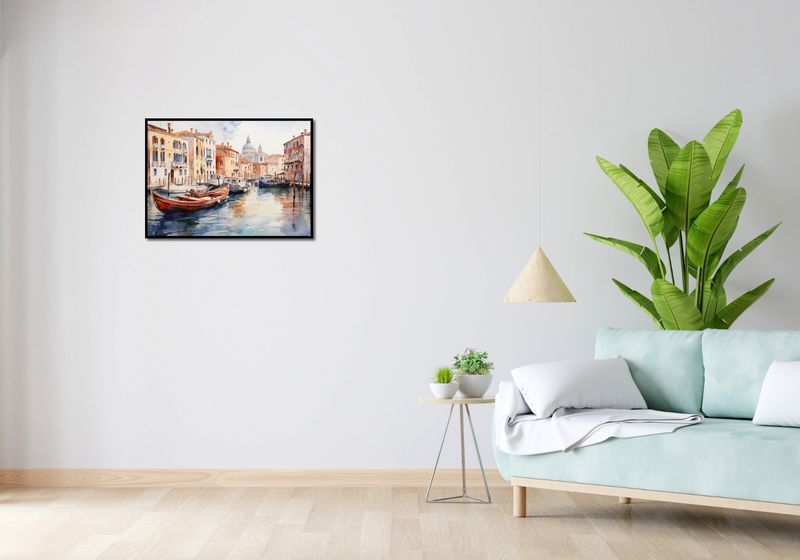 Plakat 70x50cm Wenecka Impresja zdjęcie 4