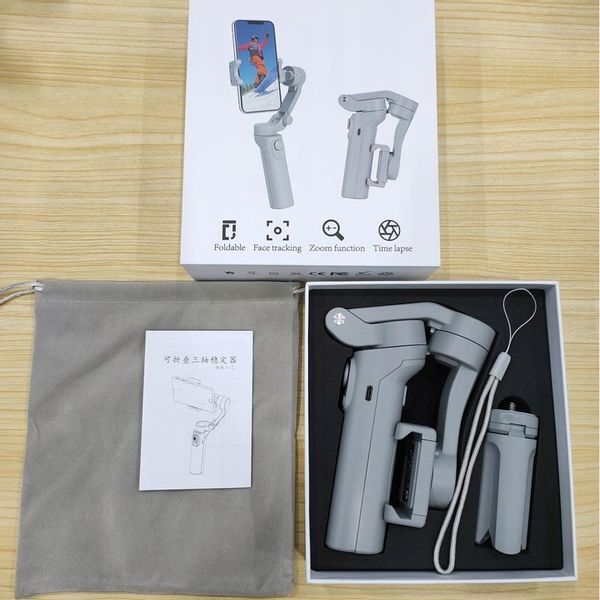 GIMBAL STABILIZATOR 3-OSIOWY RĘCZNY UCHWYT DO TELEFONU SMARTFONA APLIKACJA zdjęcie 7