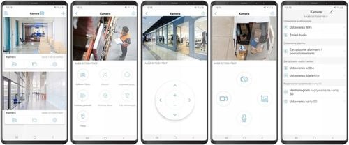 Obrotowa kamera zewnętrzna 360° IP WiFi z DETEKCJĄ RUCHU 5Mpx 2K AUDIO DVS na Arena.pl