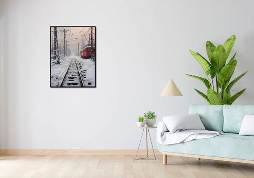 Plakat 60x80cm Podróż po Torach na Arena.pl