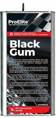 ProElite BLACK GUM 1L CZERNIDŁO + GĄBKA DO OPON, DRESSING