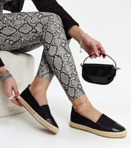 Czarne espadryle Carugo 38 na Arena.pl