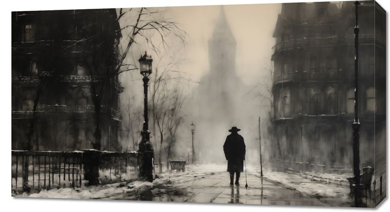 Obraz 90x50cm Mgła nad Londynem zdjęcie 1