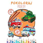 pokoloruj. pojazdy - kolorowanka malowanka