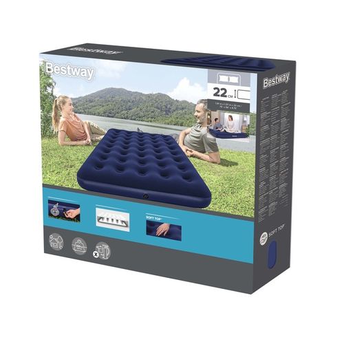 Materac dwuosobowy Bestway 191 x 137 x 22 cm 67002 na Arena.pl