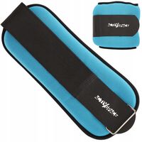 OBCIĄŻNIKI NA KOSTKI NOGI NADGARSTKI ZESTAW RZEP 2x1KG CIĘŻARKI DO ĆWICZEŃ