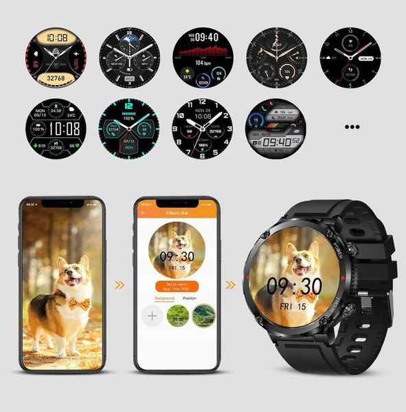 SMARTWATCH Zegarek Męski 600MAH ROZMOWY SMS zdjęcie 4