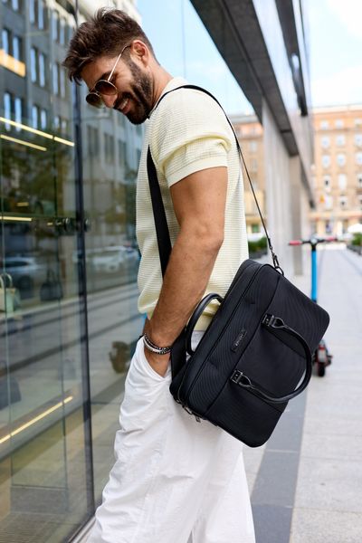 torba męska pu r-c5900-6809 black zdjęcie 2