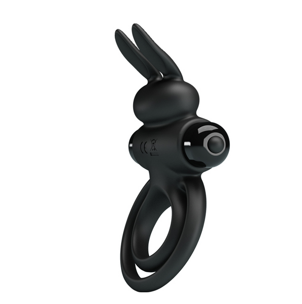 Wibrujący Ring Na Penisa I Jądra - Pretty Love Vibrant Penis Ring Iii Rabbit zdjęcie 4