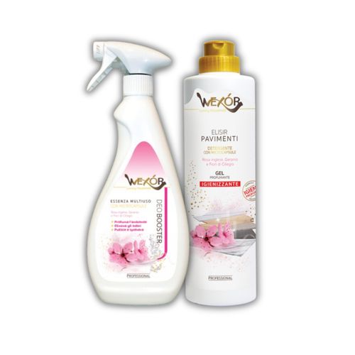 Wexor Zestaw Odświeżacz + Płyn Do Podłóg Armonia Rosa na Arena.pl