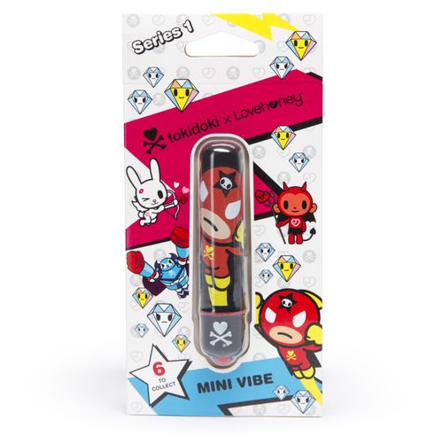 Mini wibrator - Tokidoki Mini Bullet Vibrator Black Rocket Man na Arena.pl
