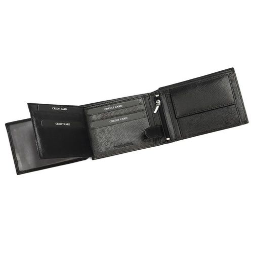 Męski duży portfel skórzany, poziomy na Arena.pl