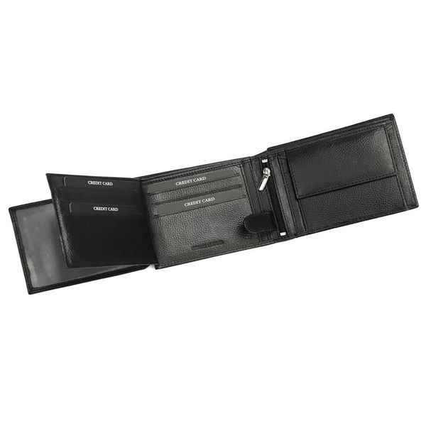 Męski duży portfel skórzany, poziomy zdjęcie 5