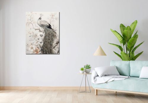 Obraz 70x90cm Pawia Gracja na Arena.pl