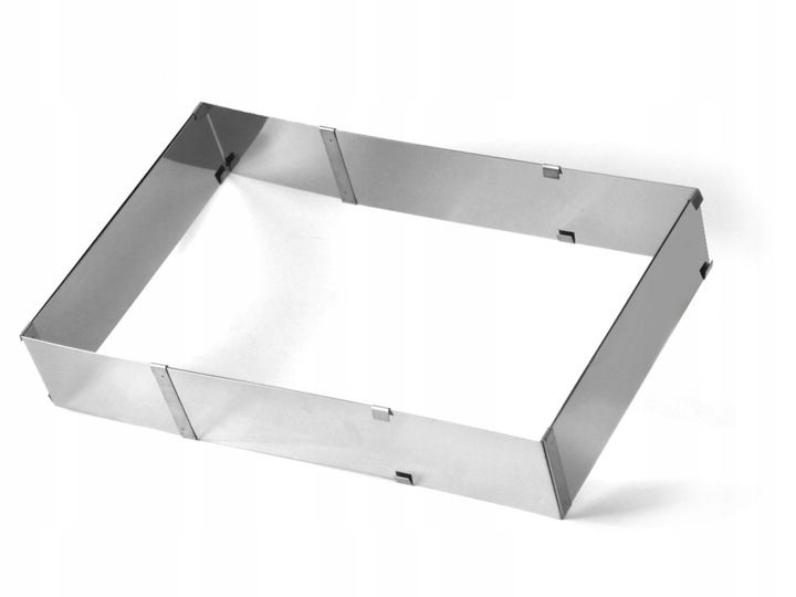 Forma Regulowana Prostokątna Rant Do Tortu 15cm zdjęcie 3