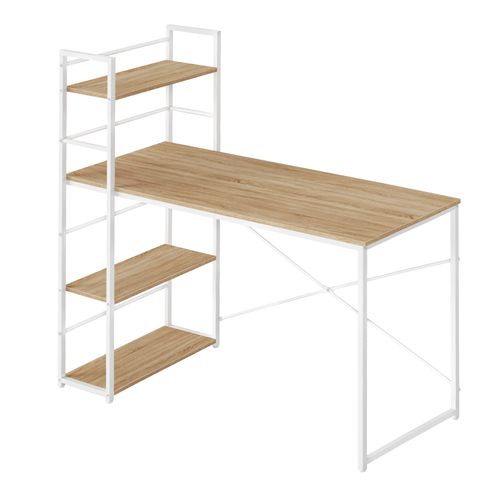 Biurko Komputerowe MAX 4.0 - sonoma / nogi białe na Arena.pl