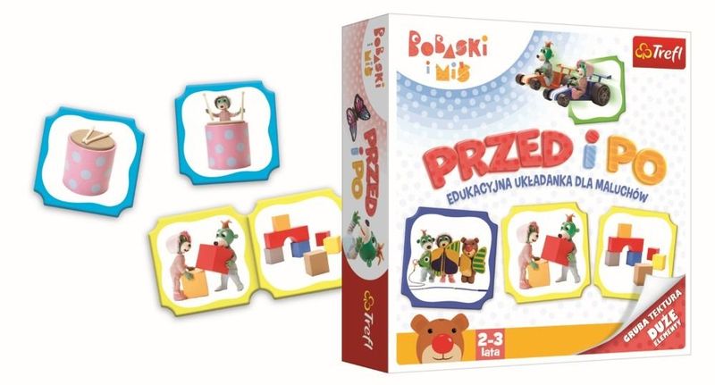 TREFL 02062 Gra Przed i po Bobaski i Miś zdjęcie 4