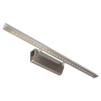 Kinkiet LAMPA ścienna RITON 03075 Ideus OPRAWA metalowa LED 6W 4000K galeryjka nad lustro antyczny mosiądz