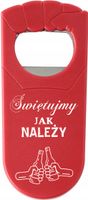 OTWIERACZ do piwa personalizowany prezent Z TWOIM NAPISEM NADRUKIEM