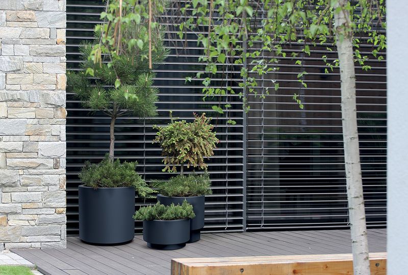 Doniczka okrągła HEOS DLHEN300 Donica + wkład zdjęcie 2