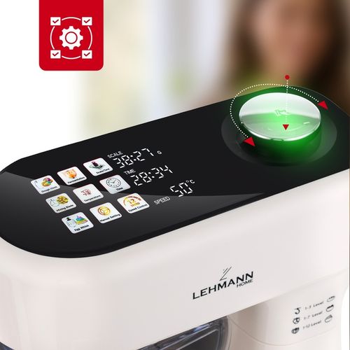 ROBOT PLANETARNY KUCHENNY MIKSER GRZANA MISA WAGA WYŚWIETLACZ FERMENTACJA na Arena.pl