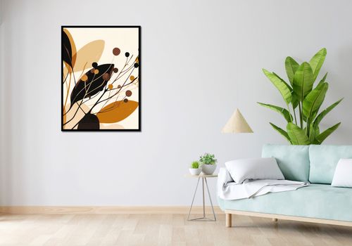 Plakat 75x100cm Jesienne Sylwety na Arena.pl