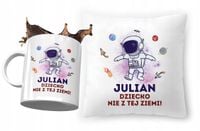 Zestaw Dla Juliana Poduszka + Kubek Dla Dziecka Z Nadrukiem Ze Zdjęciem