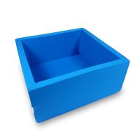 Suchy basen 90x90x40cm niebieski bez piłek