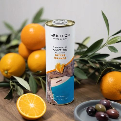 Oliwa z oliwek EXTRA VIRGIN z pomarańczą GRECKA 0,5L TŁOCZONA NA ZIMNO na Arena.pl