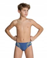 Kąpielówki chłopięce slipy kąpielowe treningowe na basen Arena Graphic 140