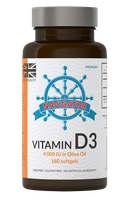 NAVIGATOR Witamina D3 4000 IU 180 kapsułek