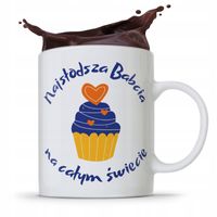 Kubek Dla Babci Na Imieniny Najsłodsza Babcia Z Nadrukiem Ze Zdjęciem