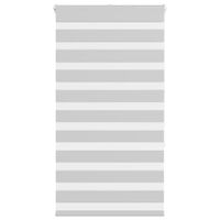 Roleta zebra, jasnoszara, szerokość tkaniny 80,9 cm, poliester