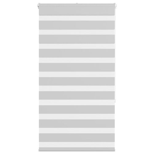 Roleta zebra, jasnoszara, szerokość tkaniny 80,9 cm, poliester na Arena.pl