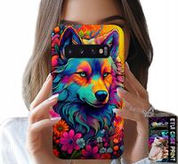 ETUI DO SAMSUNG GALAXY S10 - KOLOROWE WZORY, WILK WATAHA SWORA CASE