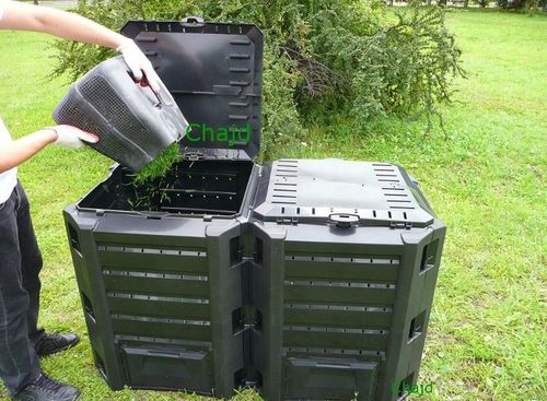 KOMPOSTOWNIK 800L DWUKOMOROWY POPRAWIONY MODEL NEW na Arena.pl