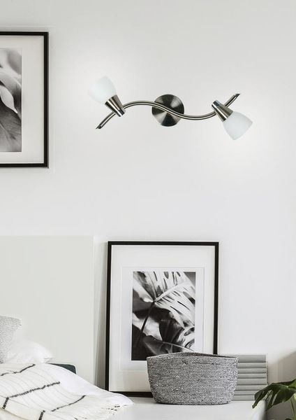 Selia listwa 2x40W G9 nikiel mat/chrom biały (bż) zdjęcie 3