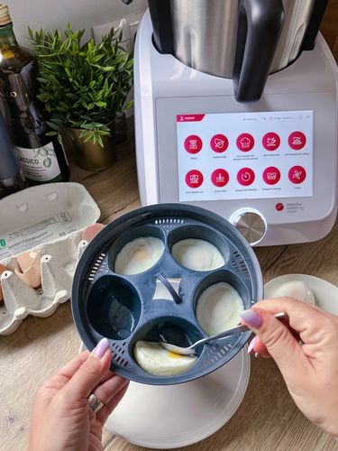 NAKŁADKA DO GOTOWANIA JAJEK w Monsieur Cuisine | Lidlomix SMART CONNECT HIT na Arena.pl