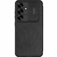 ETUI NILLKIN QIN PRO DO SAMSUNG S25+ SKÓRA CZARNY
