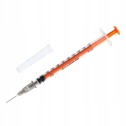 STRZYKAWKI INSULINOWE z igłą U100 1ml 0,4mm x 13mm dicoSULIN 100szt Zarys na Arena.pl