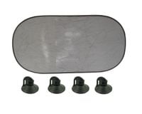 ZALUZJA OWALNA NA TYL.SZYB.CZARNA