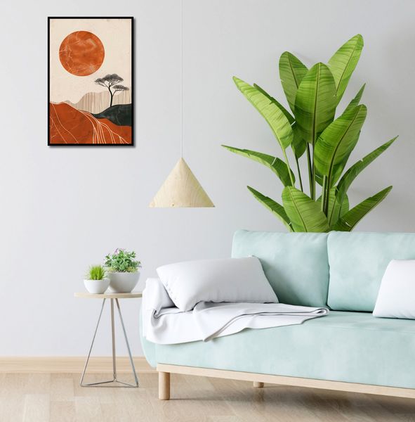 Plakat 40x60cm Afrykański Zachód Słońca zdjęcie 4