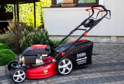 Kosiarka spalinowa z koszem Sigma Garden 173 cm³ poj. kosza62l. szer. 53cm zdjęcie 11