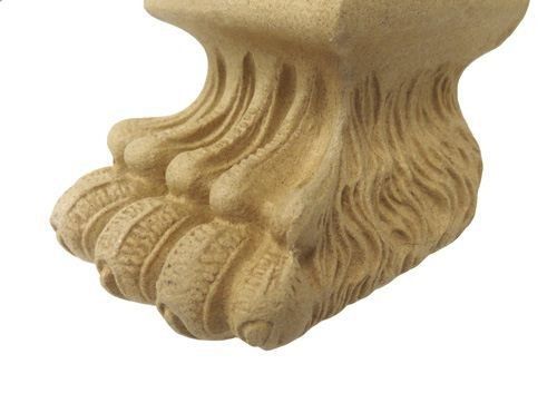 Noga F560081 z pyłu drzewnego Długość / Wysokość - 6,5 cm, Materiał - Pył drzewny na Arena.pl