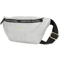 Szara Saszetka Damska Przez Ramię Na Pasku Modna I17